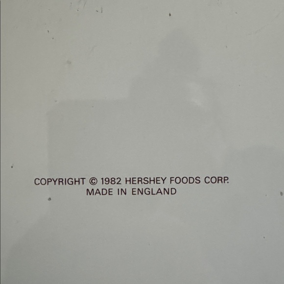 Vintage Hershey’s Advertising Trays Made in England - Picture 3 of 3